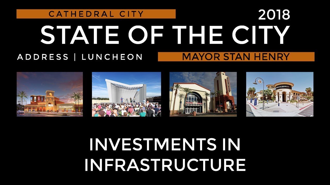 State of the City – Investments in Infrastructure