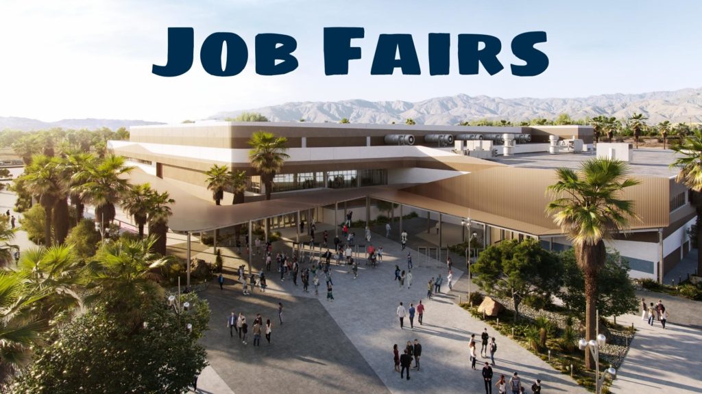 Acrisure Arena Job Fairs Cathedral City Economic Development Department